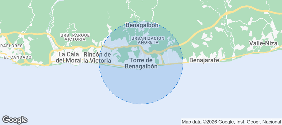 Torre de Benagalbón Airbnb map